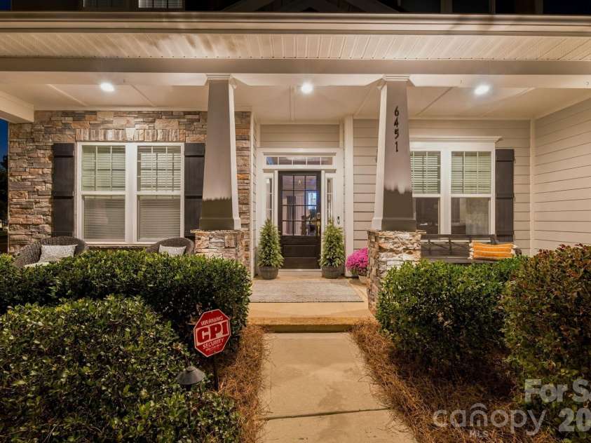 6451 Grovewood Trail, Indian Trail, NC 28079.  MLS# CAR4424620, YatesRealty ID 54710. 