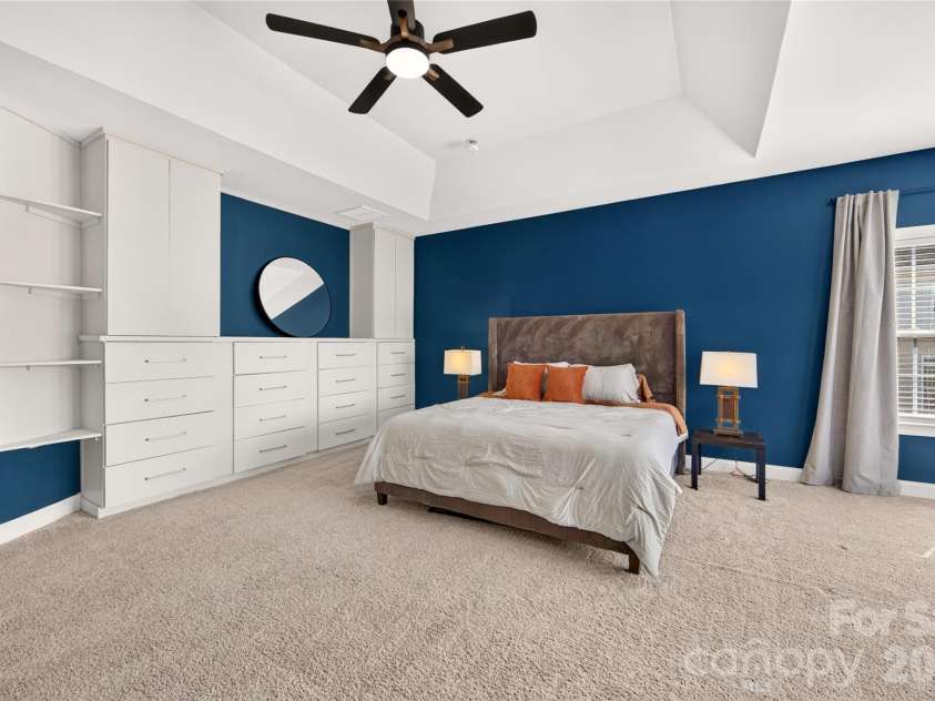 16803 Silversword Drive, Charlotte, NC 28213.  MLS# CAR4429424, YatesRealty ID 54725. Primary bedroom