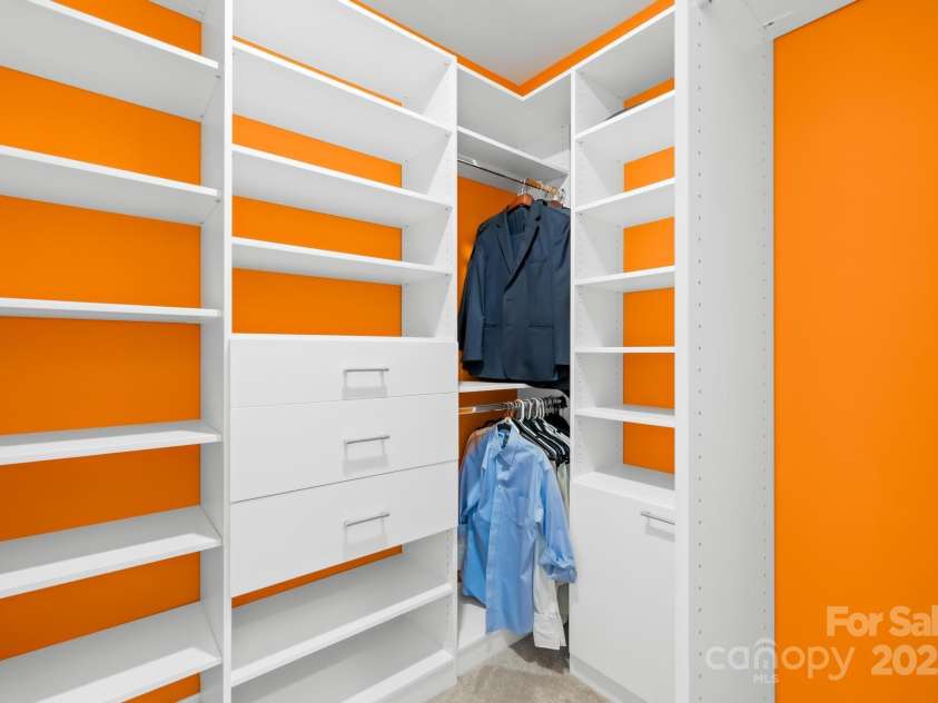 705 Brown Creek Drive, Matthews, NC 28104.  MLS# CAR4244288, YatesRealty ID 5473. Owner's Closet (His)