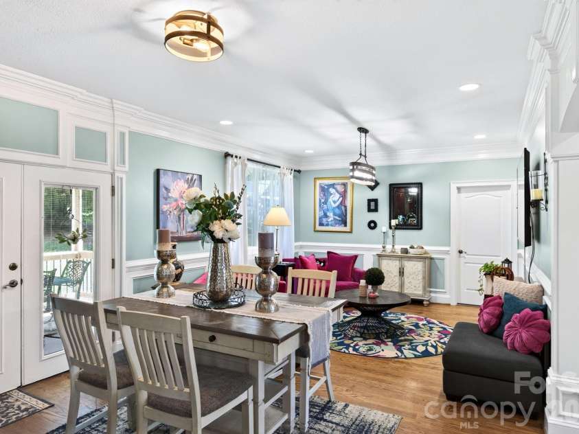 73 Rose Of Sharon Way, Candler, NC 28715.  MLS# CAR4417283, YatesRealty ID 54754. Dining Area