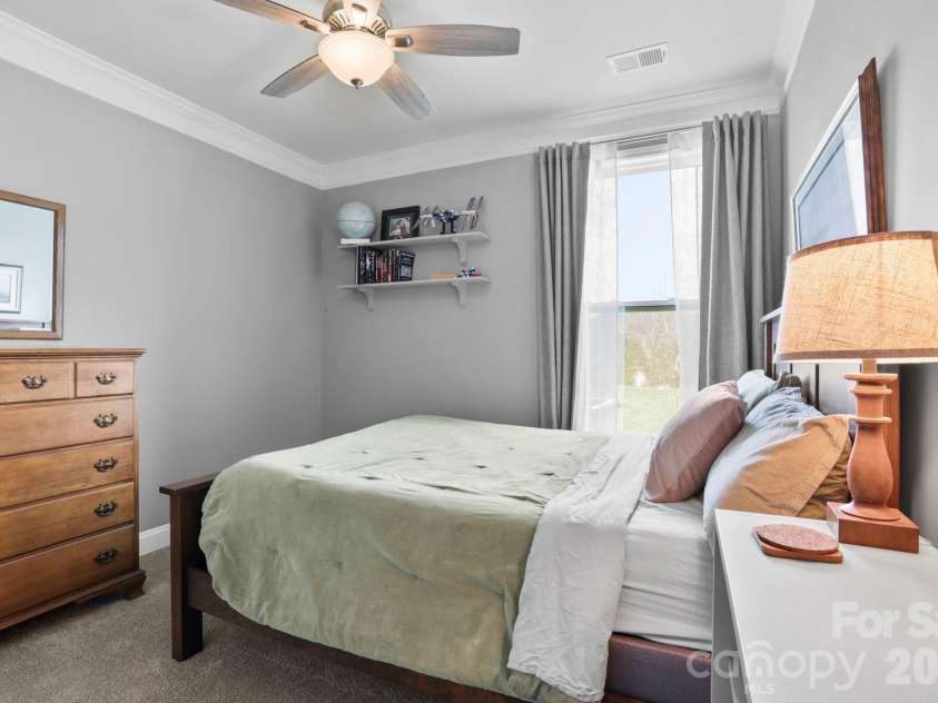 265 Fox Cove Road, Hendersonville, NC 28792.  MLS# CAR4356142, YatesRealty ID 5476. Main level bedroom 