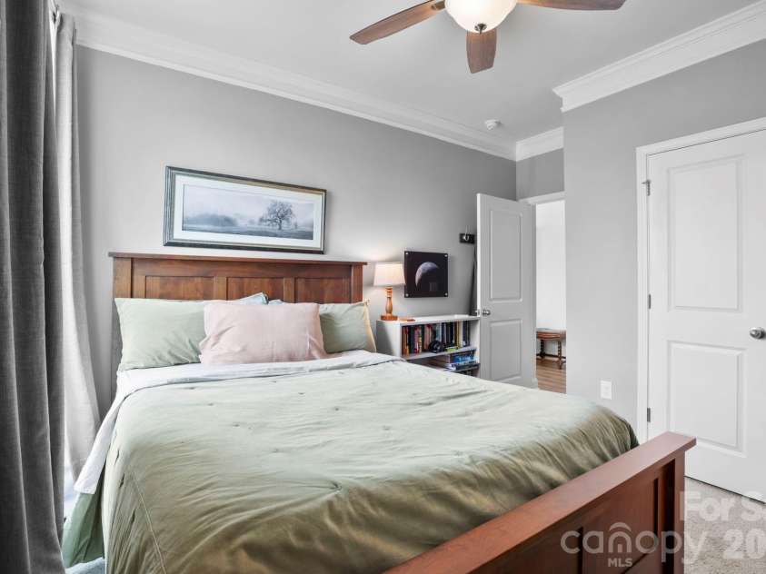 265 Fox Cove Road, Hendersonville, NC 28792.  MLS# CAR4356142, YatesRealty ID 5476. Main level bedroom 