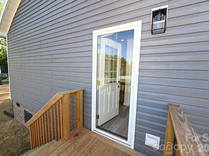 2063 Vance Street, Newton, NC 28658.  MLS# CAR4431144, YatesRealty ID 54780. Side entrance