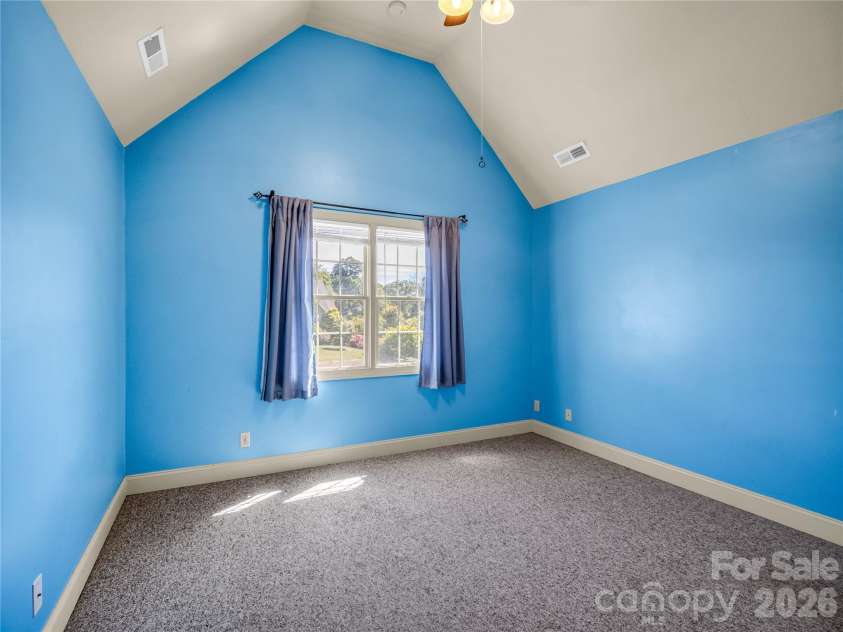 61 Mountain Shadows Drive, Leicester, NC 28748.  MLS# CAR4431319, YatesRealty ID 54790. 1st bedroom upper level