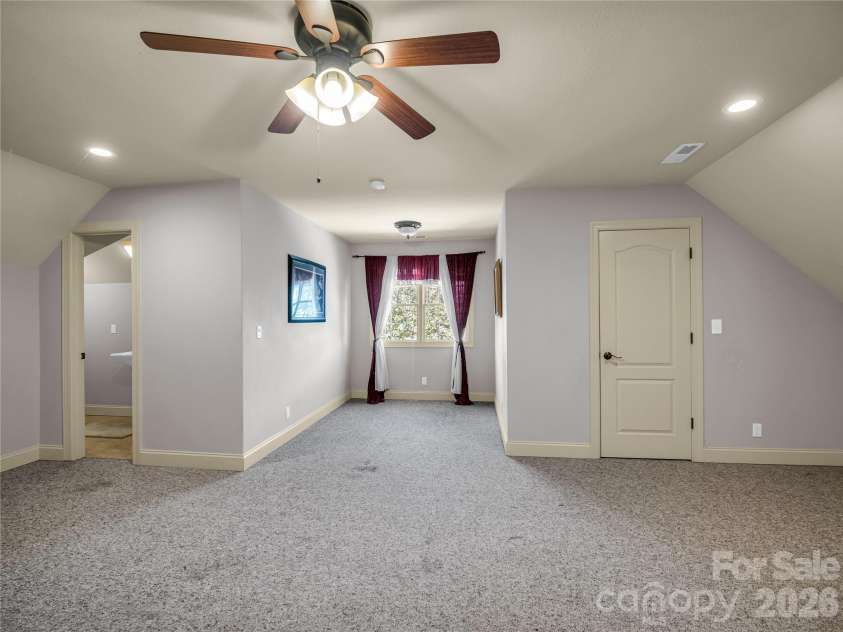 61 Mountain Shadows Drive, Leicester, NC 28748.  MLS# CAR4431319, YatesRealty ID 54790. 2nd bedroom on upper level