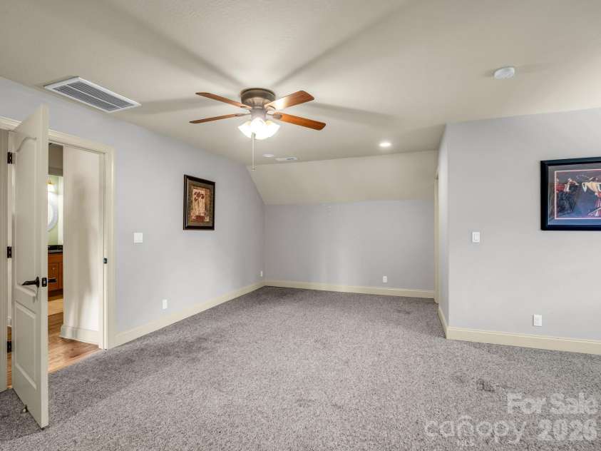 61 Mountain Shadows Drive, Leicester, NC 28748.  MLS# CAR4431319, YatesRealty ID 54790. 2nd bedroom on upper level