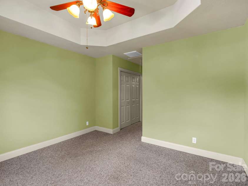 61 Mountain Shadows Drive, Leicester, NC 28748.  MLS# CAR4431319, YatesRealty ID 54790. 3rd bedroom on upper level