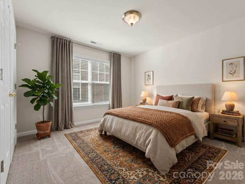 15 Chowan Drive, Fletcher, NC 28732.  MLS# CAR4430498, YatesRealty ID 54797. Virtually staged bedroom 2