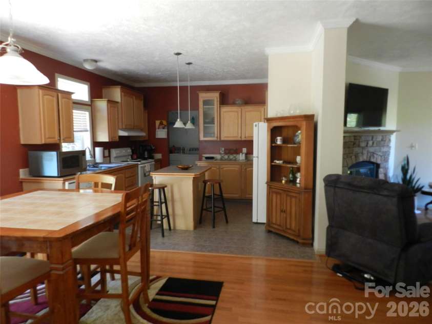 3 Lauren Lane, Candler, NC 28715.  MLS# CAR4421667, YatesRealty ID 54800. Dining/Kitchen View 2