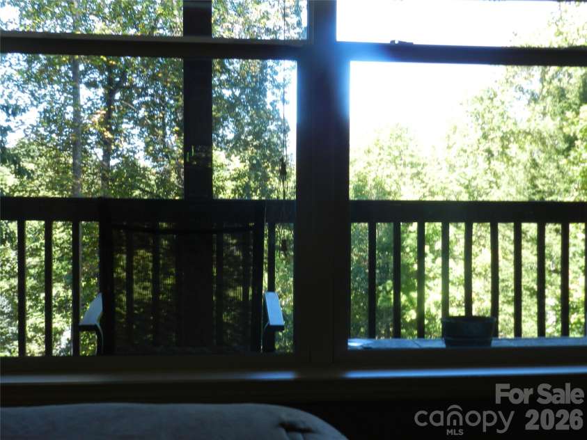 3 Lauren Lane, Candler, NC 28715.  MLS# CAR4421667, YatesRealty ID 54800. Front Deck View