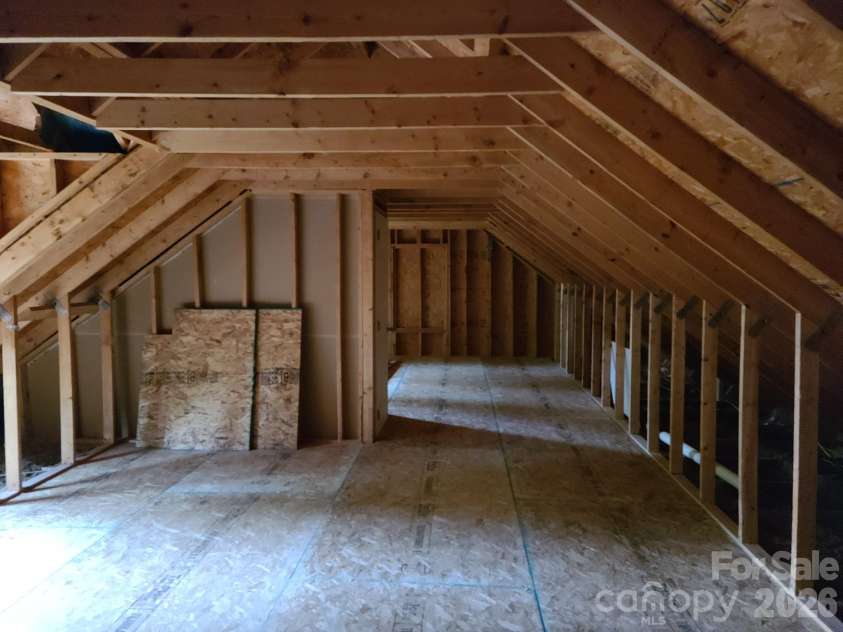 3 Lauren Lane, Candler, NC 28715.  MLS# CAR4421667, YatesRealty ID 54800. Unfinished 2nd Floor View 2