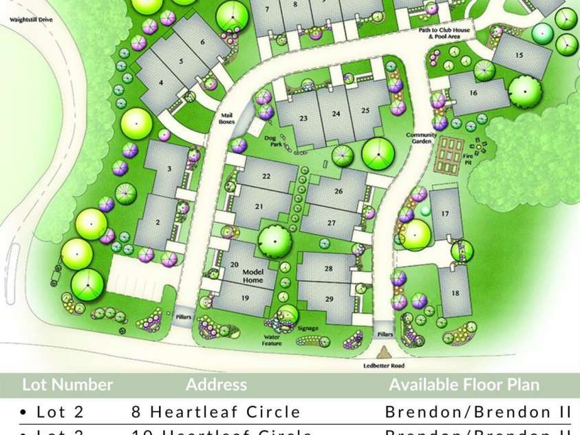 105 Coralroot Lane, Arden, NC 28704.  MLS# CAR4166964, YatesRealty ID 5481. Available Lots & Plans