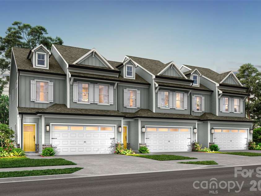 324 Whitefish Way, Monroe, NC 28110.  MLS# CAR4431406, YatesRealty ID 54814. Rendering of Surrey TH, not actual depiction of building string