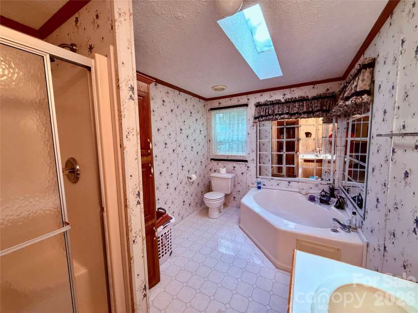 878 GW G W Whitmire Road, Rosman, NC 28772.  MLS# CAR4427358, YatesRealty ID 54831. Soaking Tub