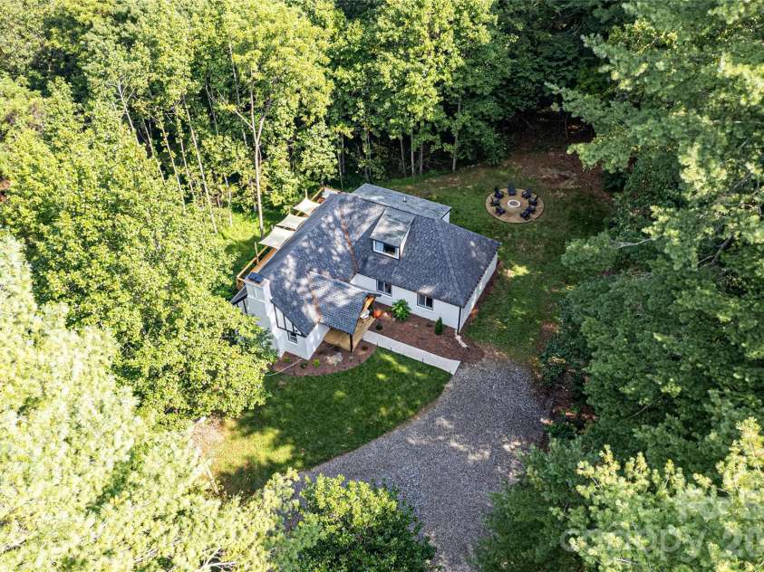 840 Jenkins Valley Road, Alexander, NC 28701.  MLS# CAR4370016, YatesRealty ID 54834. Aerial