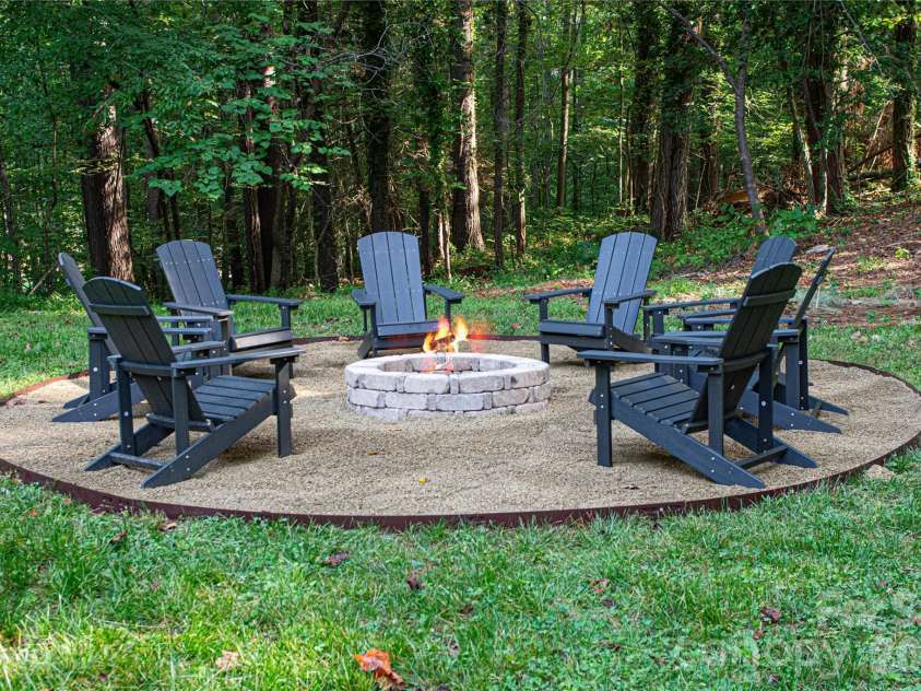 840 Jenkins Valley Road, Alexander, NC 28701.  MLS# CAR4370016, YatesRealty ID 54834. Fire Pit