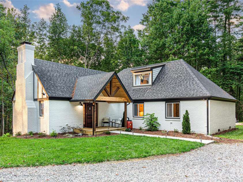 840 Jenkins Valley Road, Alexander, NC 28701.  MLS# CAR4370016, YatesRealty ID 54834. Front Exterior