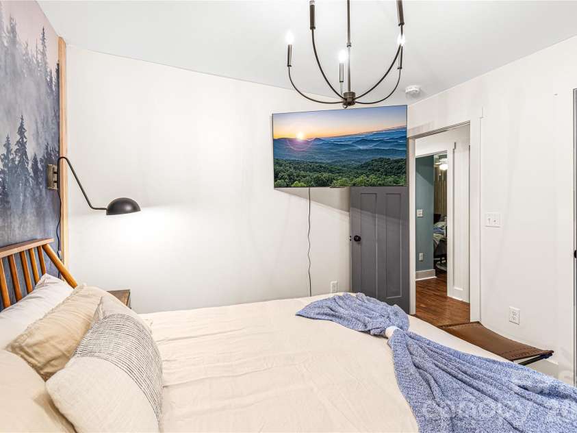 840 Jenkins Valley Road, Alexander, NC 28701.  MLS# CAR4370016, YatesRealty ID 54834. Main Level - Bedroom