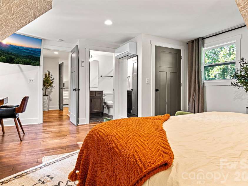 840 Jenkins Valley Road, Alexander, NC 28701.  MLS# CAR4370016, YatesRealty ID 54834. Upstairs - Bedroom