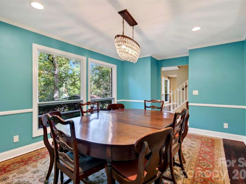 14 Willow Road, Asheville, NC 28804.  MLS# CAR4429269, YatesRealty ID 54853. Formal dining room rounds out the main floor