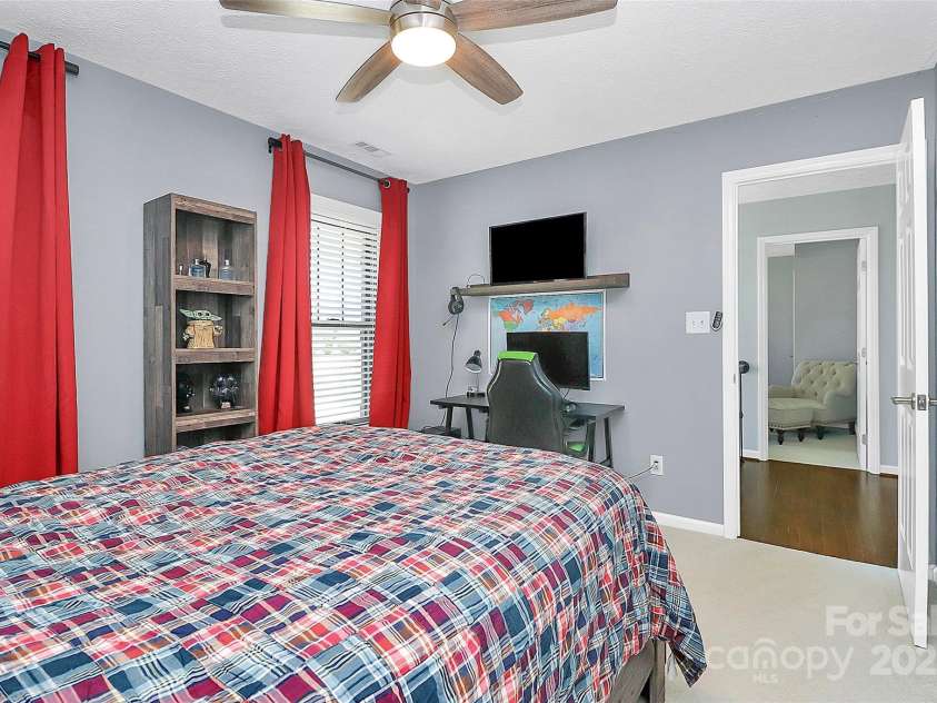 126 Anchor Lane, Troutman, NC 28166.  MLS# CAR4228228, YatesRealty ID 5486. BEDROOM #2