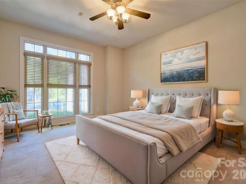 225 Highland Forest Drive, Lake Wylie, SC 29710.  MLS# CAR4429325, YatesRealty ID 54863. Virtually staged bedroom