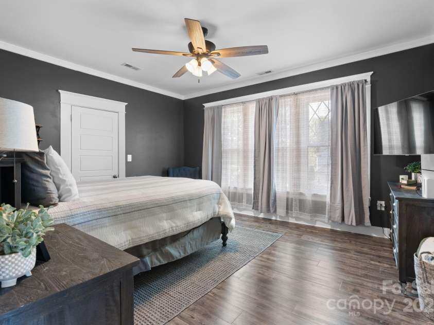 704 Main Avenue, Newton, NC 28658.  MLS# CAR4275934, YatesRealty ID 5489. 2nd Master bedroom - located upstairs and makes 4th bedroom for this home.