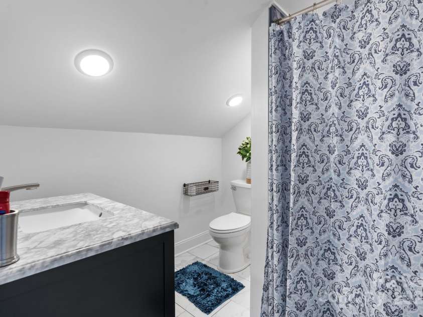 704 Main Avenue, Newton, NC 28658.  MLS# CAR4275934, YatesRealty ID 5489. Full Hall bath upstairs