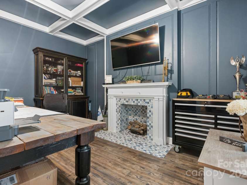 704 Main Avenue, Newton, NC 28658.  MLS# CAR4275934, YatesRealty ID 5489. Office on main level - off Living room - can be a wonderful flex space or second bedroom on main if needed.