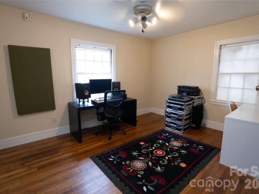 2640 Chesterfield Avenue, Charlotte, NC 28205.  MLS# CAR4329301, YatesRealty ID 5492. Second Bedroom being used as an office