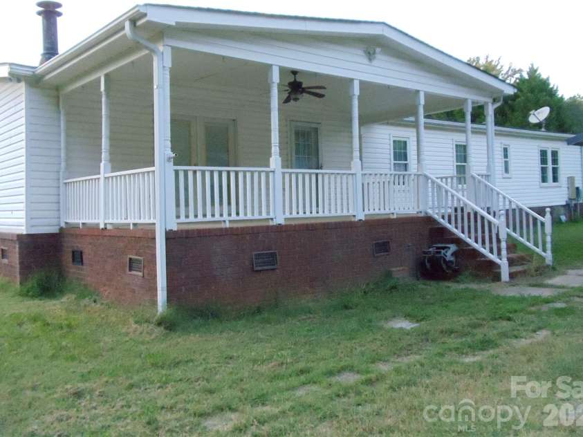 3875 Miller Road, Salisbury, NC 28147.  MLS# CAR4431104, YatesRealty ID 54924. Covered Back porch