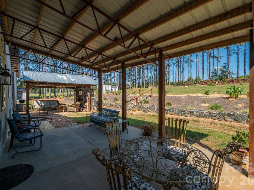 136 Sellers Road, Kings Mountain, NC 28086.  MLS# CAR4429101, YatesRealty ID 54934. Back Porch