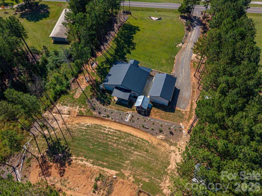 136 Sellers Road, Kings Mountain, NC 28086.  MLS# CAR4429101, YatesRealty ID 54934. Drone View
