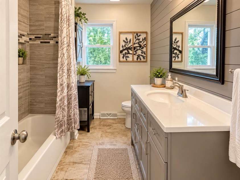 193 Bevis Lane, Statesville, NC 28677.  MLS# CAR4425147, YatesRealty ID 54944. 2nd bathroom