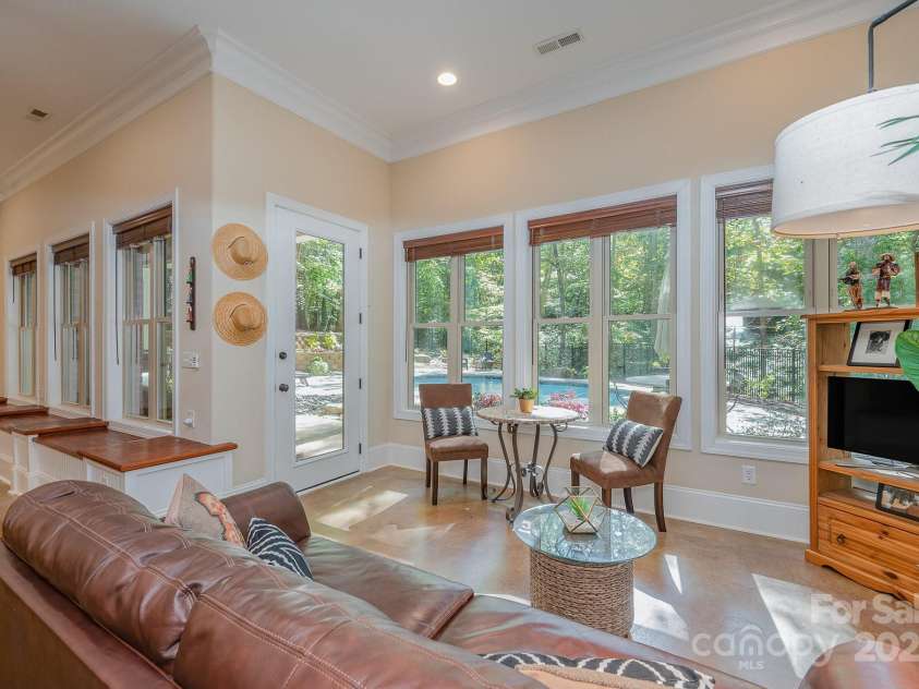 7029 Pebble Bay Drive, Denver, NC 28037.  MLS# CAR4192335, YatesRealty ID 5495. Another basement view.