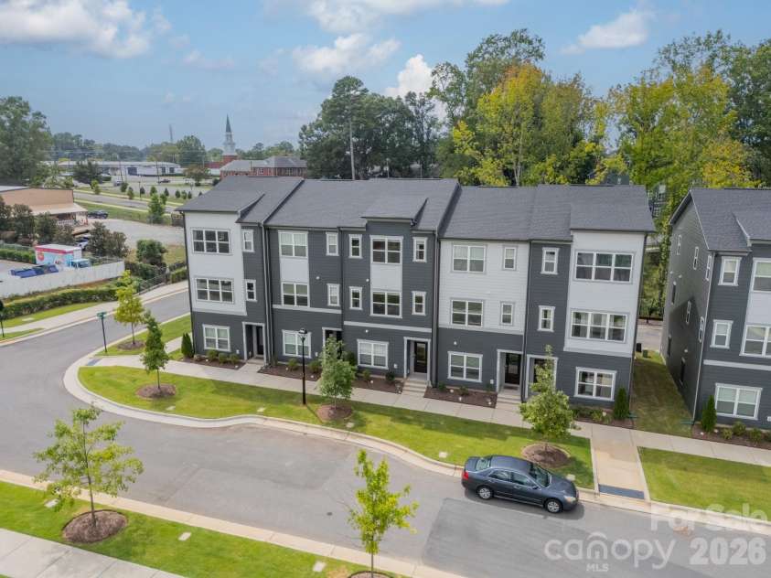 2025 Evolve Way, Charlotte, NC 28205.  MLS# CAR4355059, YatesRealty ID 5496. Front of home