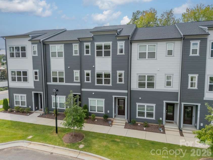 2025 Evolve Way, Charlotte, NC 28205.  MLS# CAR4355059, YatesRealty ID 5496. Front of home
