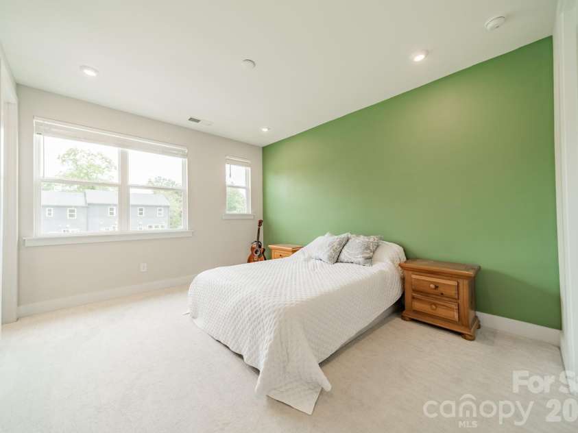 2025 Evolve Way, Charlotte, NC 28205.  MLS# CAR4355059, YatesRealty ID 5496. Primary Bedroom