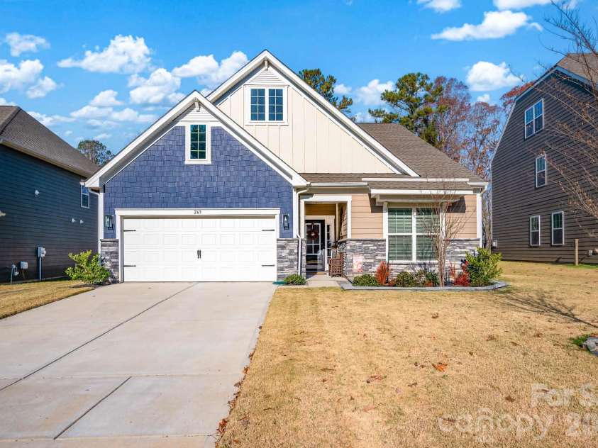 263 Hamptons Cove Road, Troutman, NC 28166.  MLS# CAR4431829, YatesRealty ID 54972. 