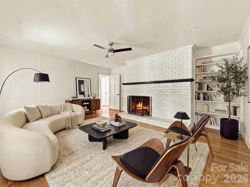 6 Crestwood Lane, Candler, NC 28715.  MLS# CAR4431839, YatesRealty ID 54993. Virtual staging included