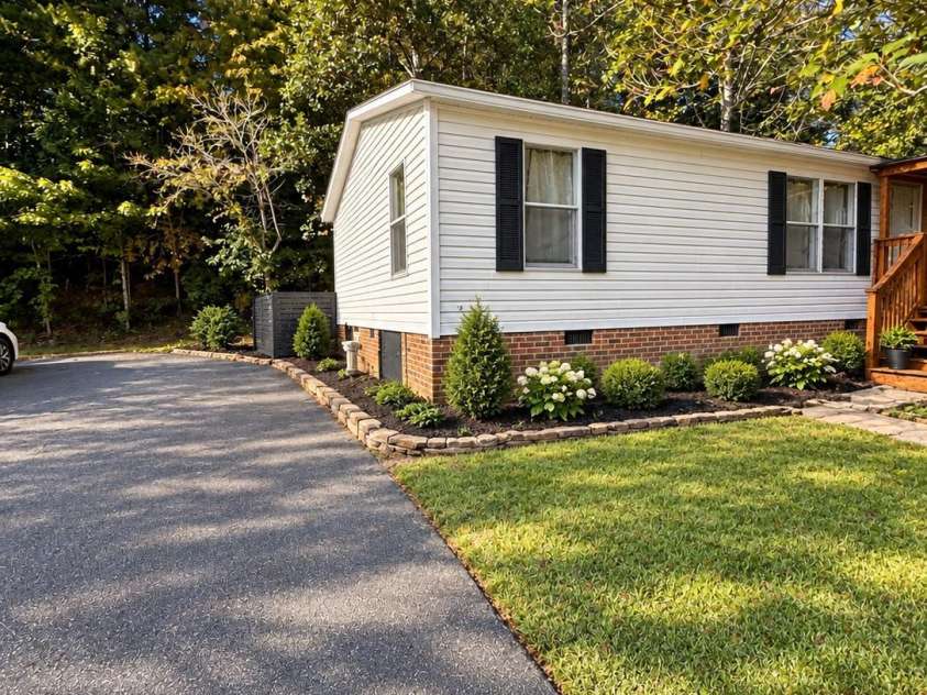 1516 Abington Road, Lenoir, NC 28645.  MLS# CAR4431799, YatesRealty ID 55004. Front Side Virtually Enhanced