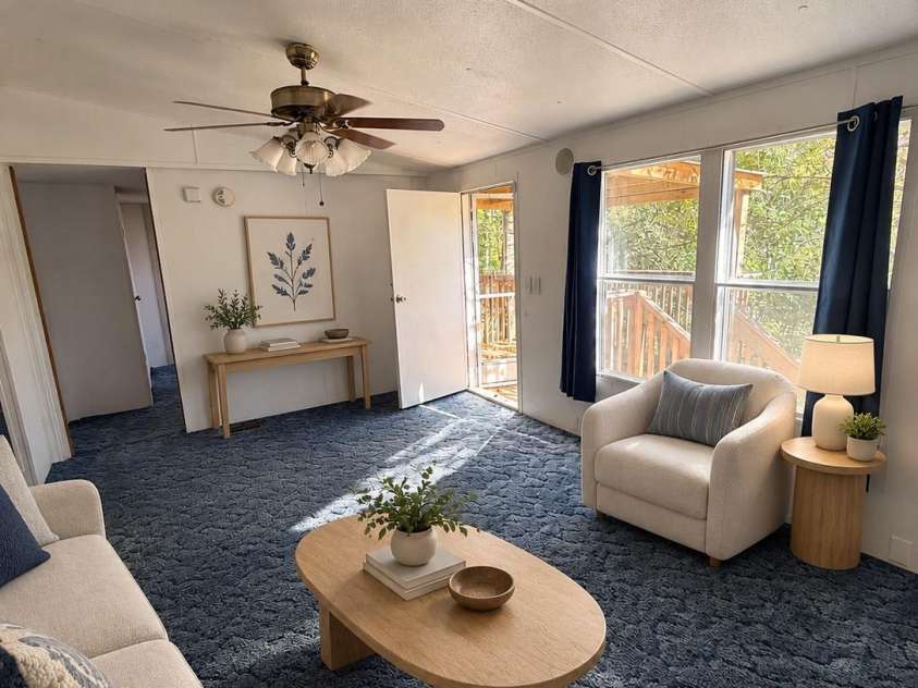 1516 Abington Road, Lenoir, NC 28645.  MLS# CAR4431799, YatesRealty ID 55004. Living Room Virtually Staged