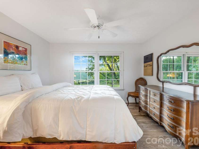 74 Lanzi Ledge Road, Leicester, NC 28748.  MLS# CAR4423050, YatesRealty ID 55008. Bedroom 2 on Main Level