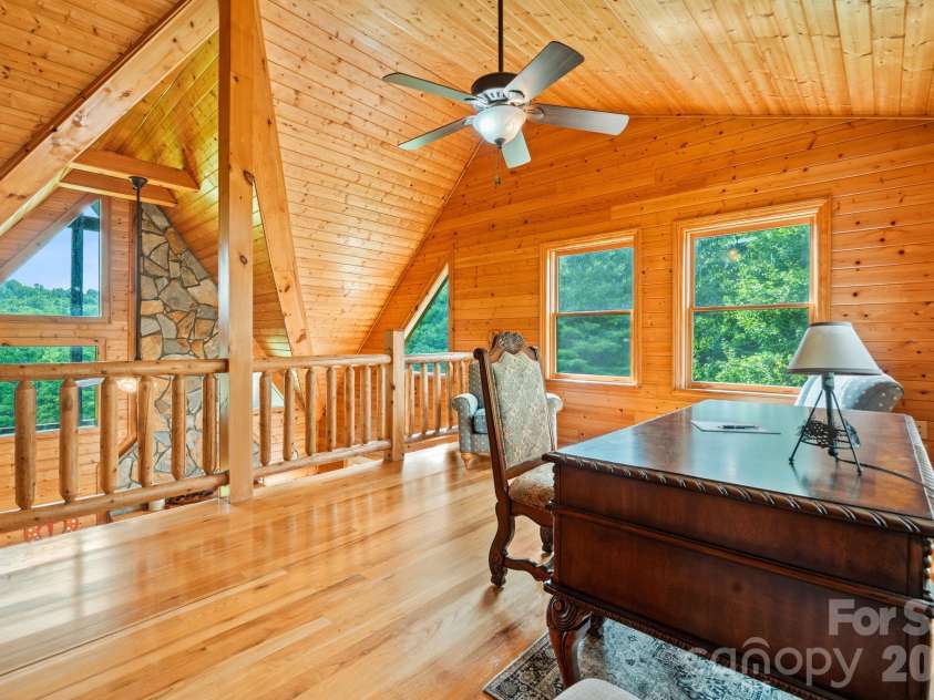 1003 Deerwood Road, Piney Creek, NC 28663.  MLS# CAR4431542, YatesRealty ID 55017. Loft Area