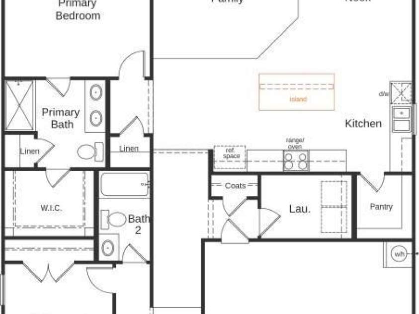 1020 Farm Branch Court, Indian Trail, NC 28079.  MLS# CAR4217933, YatesRealty ID 5502. 