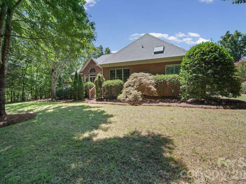 417 Crooked Oak Drive, Oakboro, NC 28129.  MLS# CAR4399226, YatesRealty ID 55048. Back View