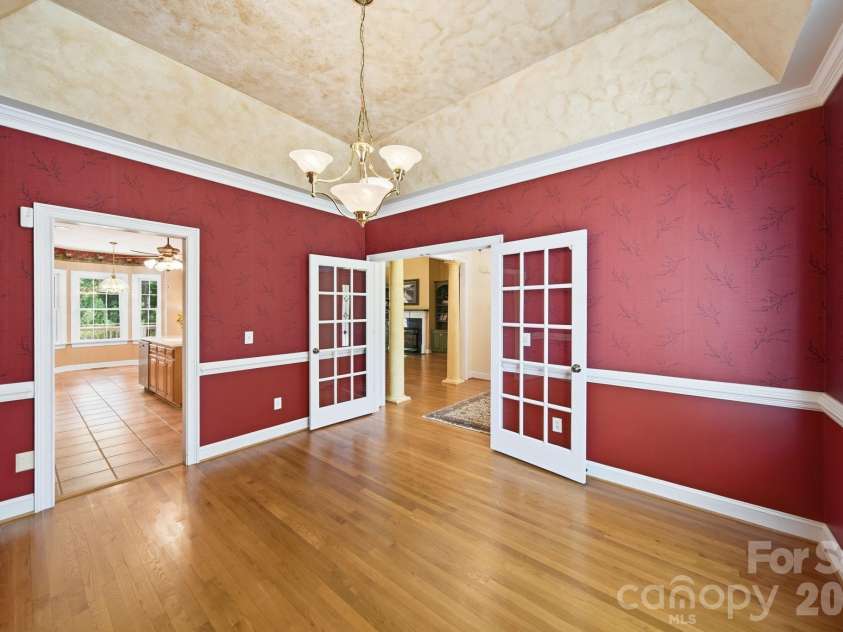 417 Crooked Oak Drive, Oakboro, NC 28129.  MLS# CAR4399226, YatesRealty ID 55048. Dining Room
