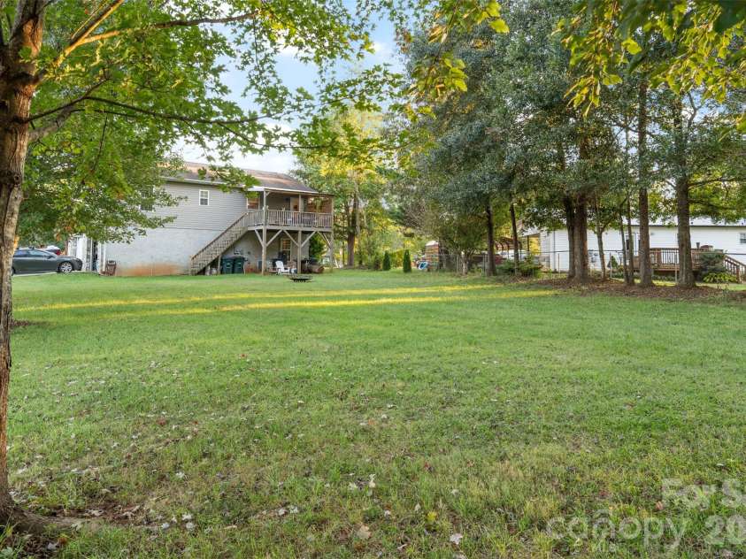 1500 Ivy Lane, Valdese, NC 28690.  MLS# CAR4430692, YatesRealty ID 55058. Back Yard