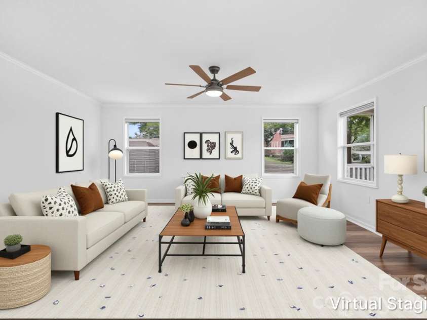 3898 Yarbrough Avenue, Winston Salem, NC 27106.  MLS# CAR4432082, YatesRealty ID 55073. Virtually Staged
