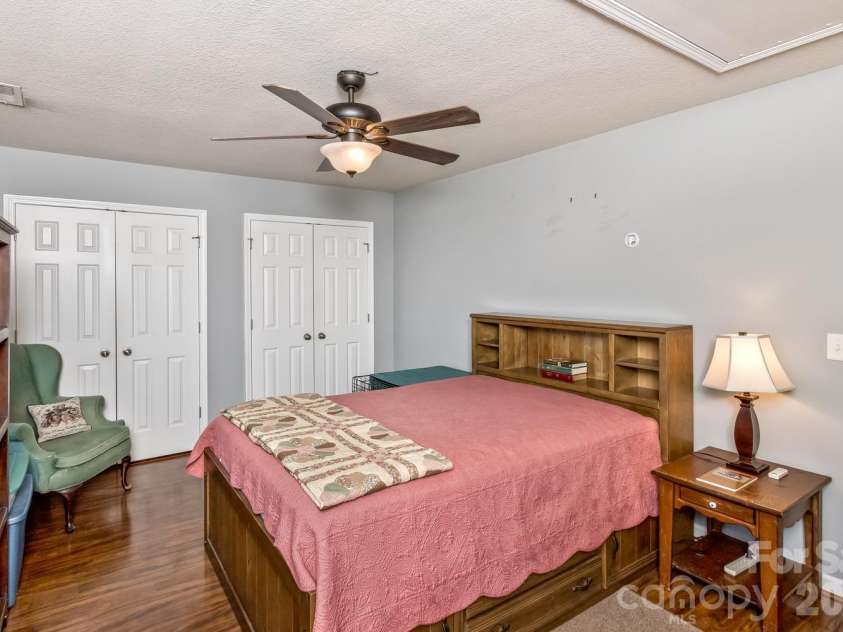 5 Lilac Fields Way, Arden, NC 28704.  MLS# CAR4425374, YatesRealty ID 55081. Primary bedroom with double closets